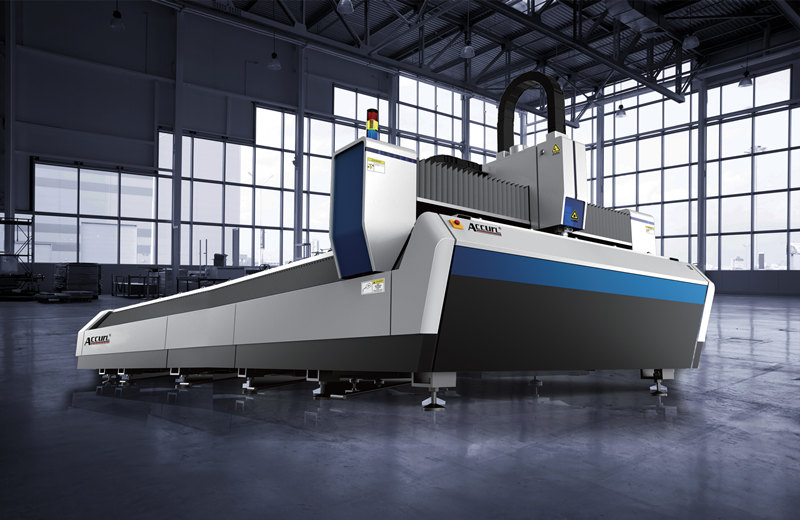 ACCURL-tillverkare 1000W fiber CNC-laserskärmaskin med IPG 1KW
